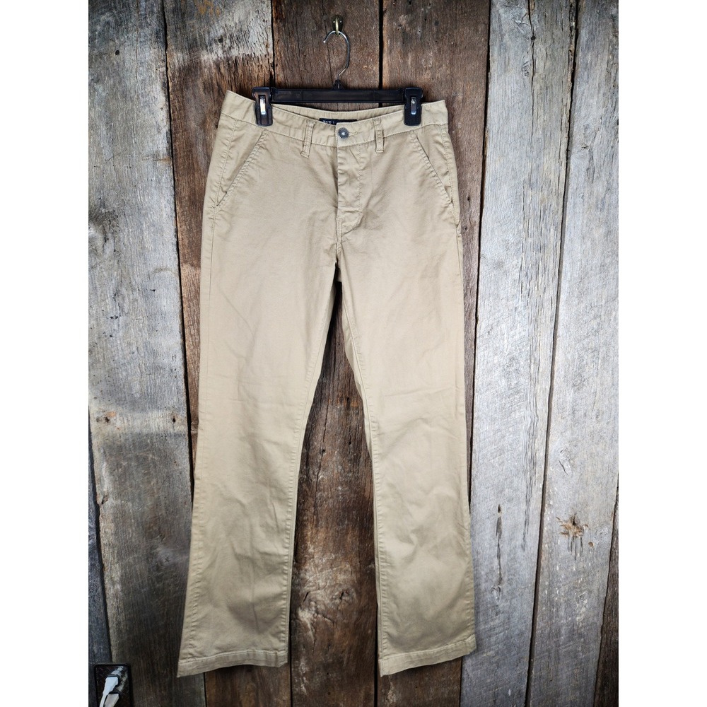 BKE Jake Khaki Chino Pants Mens 30x34 Straight Leg Tan EcoCoolmax Stretch